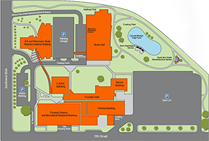 OSU-CHS Campus Map Footer