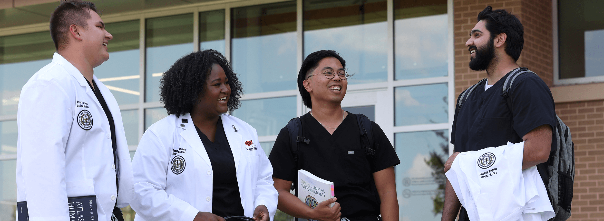 med-students-on-campus