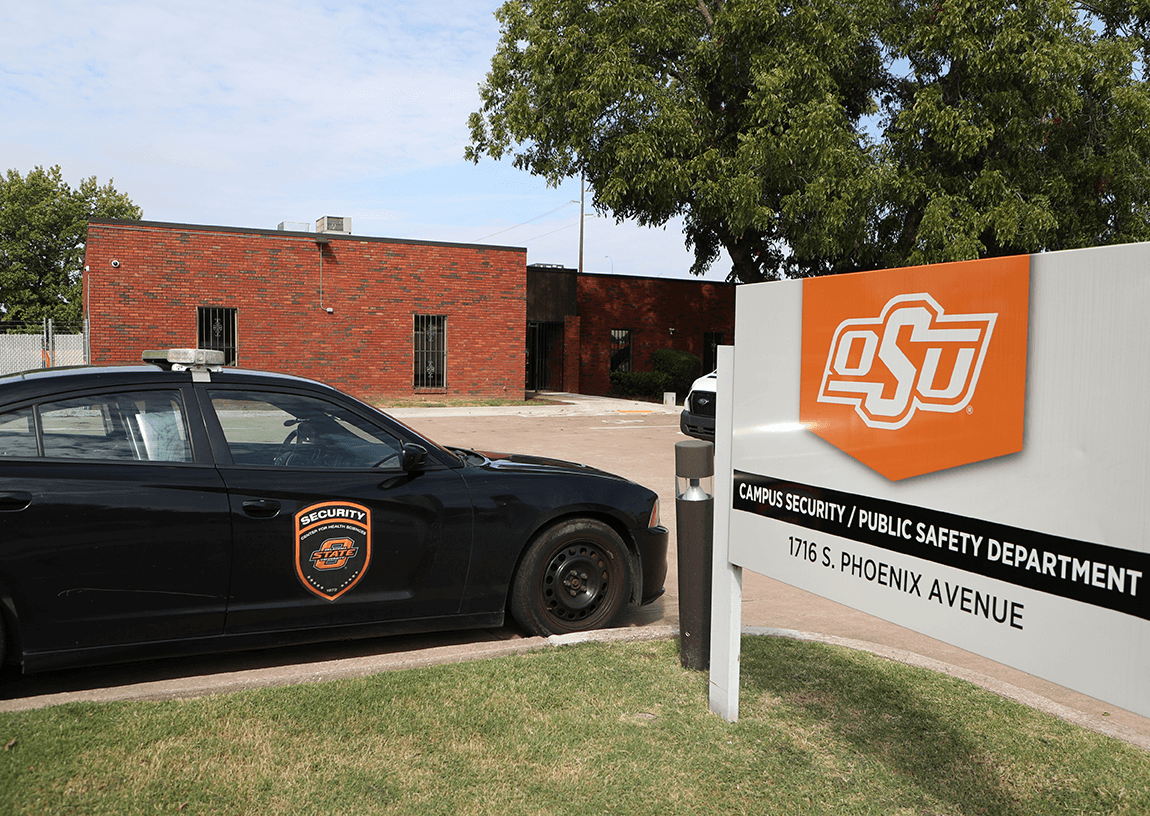 Phoenix Security Building on OSU CHS campus.