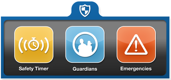 emergency guardian buttons