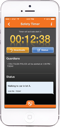 Rave guardian mobile safety app