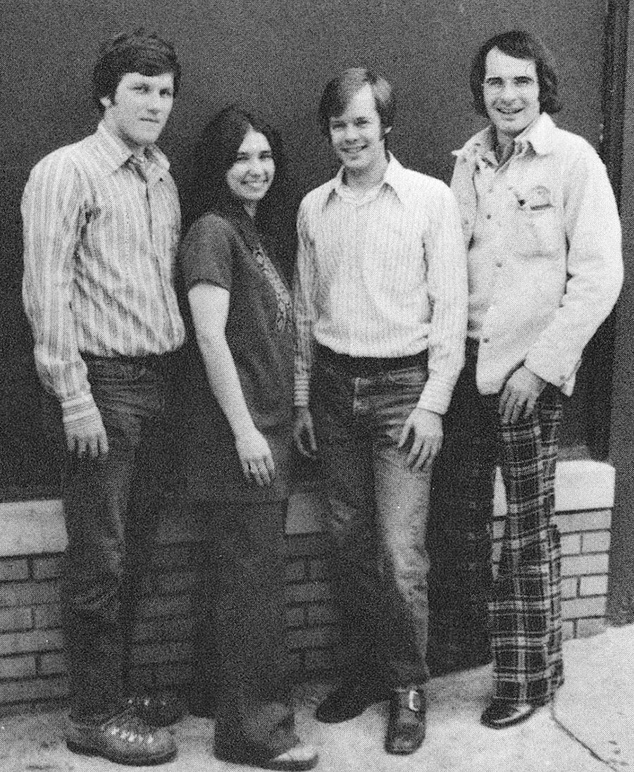 historic photo of student government