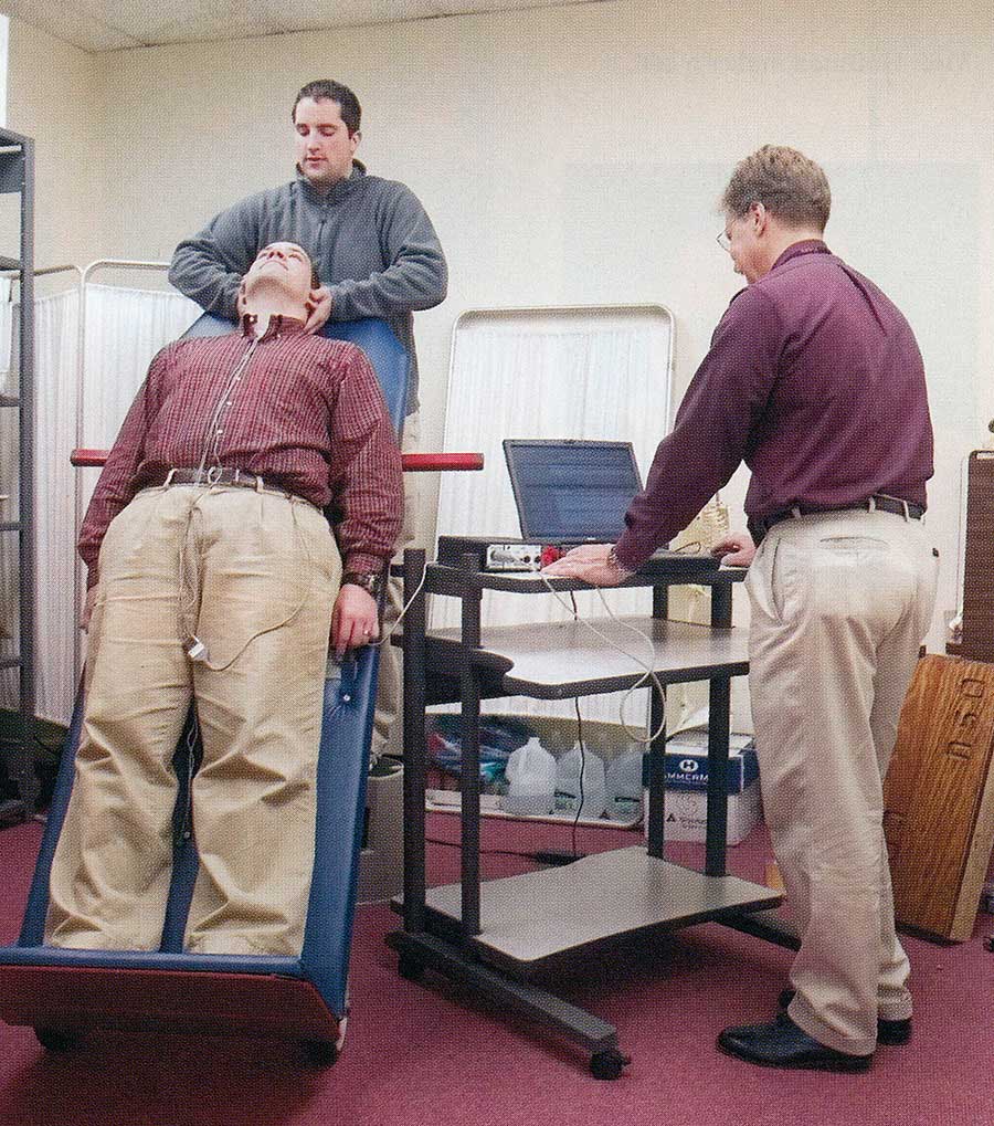 As part of a teaching project studying osteopathic manipulative therapy (OMT)