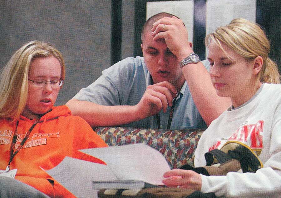 Kelsey Nylander, Brent Reeves and Stefanie Meredith.