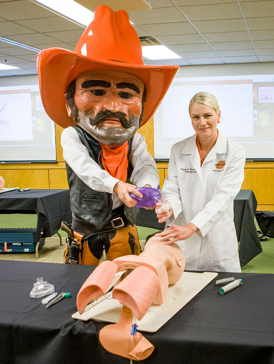 Operation Orange 2018 with Pistol Pete and Dr. Kayse Shrum Operation Orange 2018 with Pistol Pete and Dr. Kayse Shrum