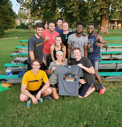 Student stay active during their study breaks by playing intermural sports. Student stay active during their study breaks by playing intermural sports.