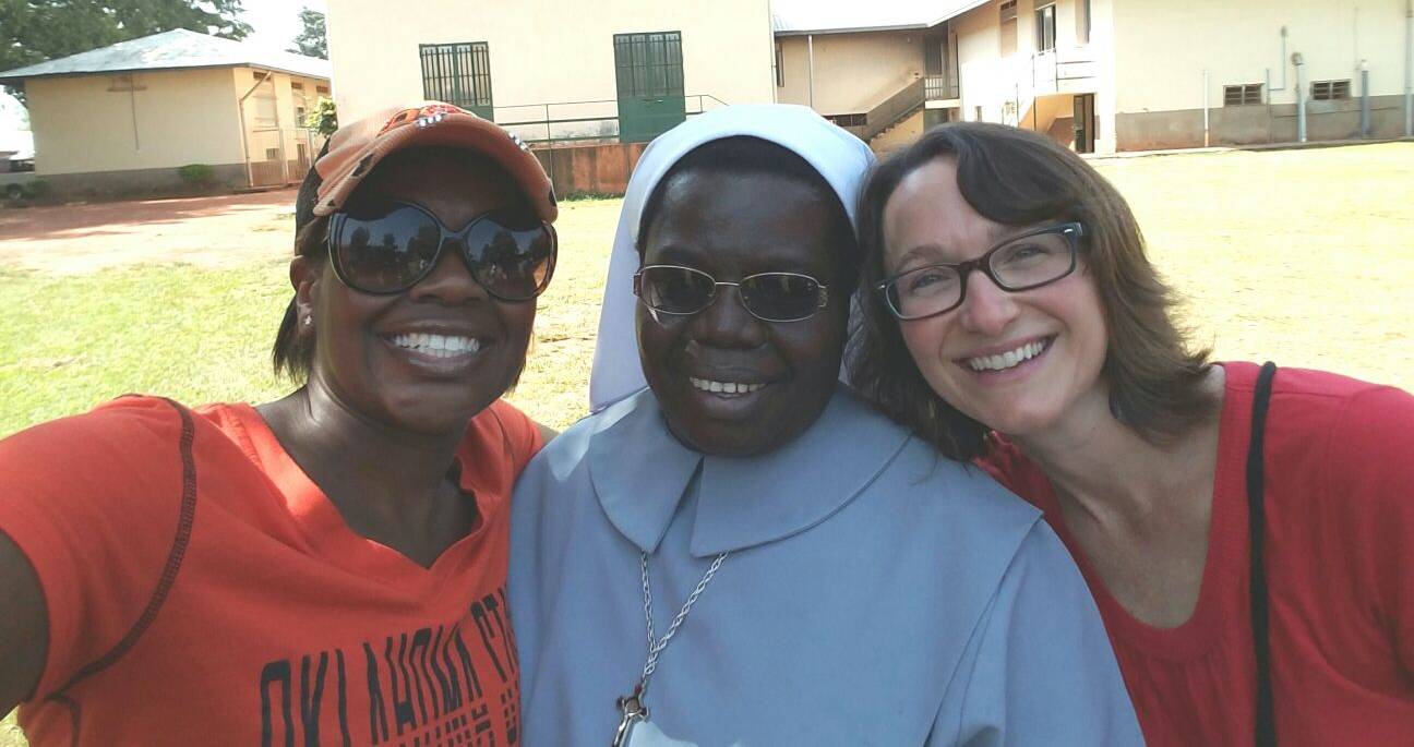 three ladies