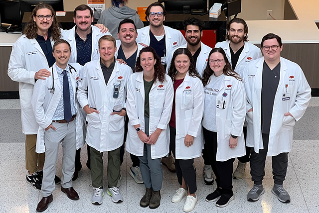Internal Medicine residents group photo.